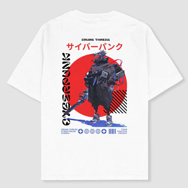 Crunk Thread Cyberpunk Oversized T-shirt - Crunk Thread