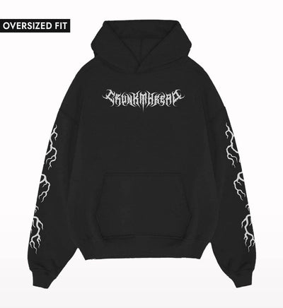 Crunk Thread Death Metal Oversized Hoodie - Crunk Thread