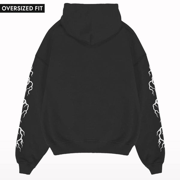 Crunk Thread Death Metal Oversized Hoodie - Crunk Thread