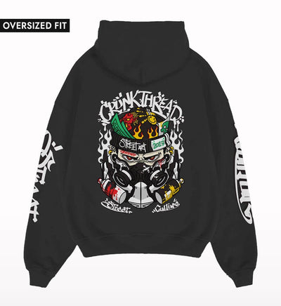 Crunk Thread Street Culture Oversized Hoodie - Crunk Thread