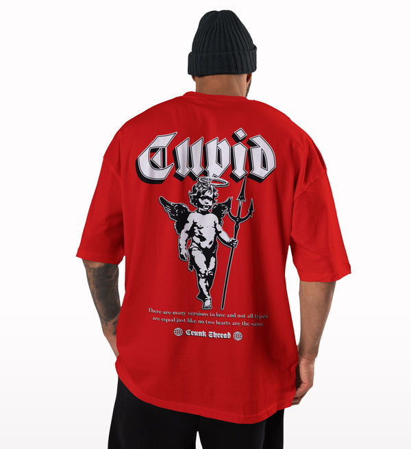 Cupid Love Red Oversized T-shirt