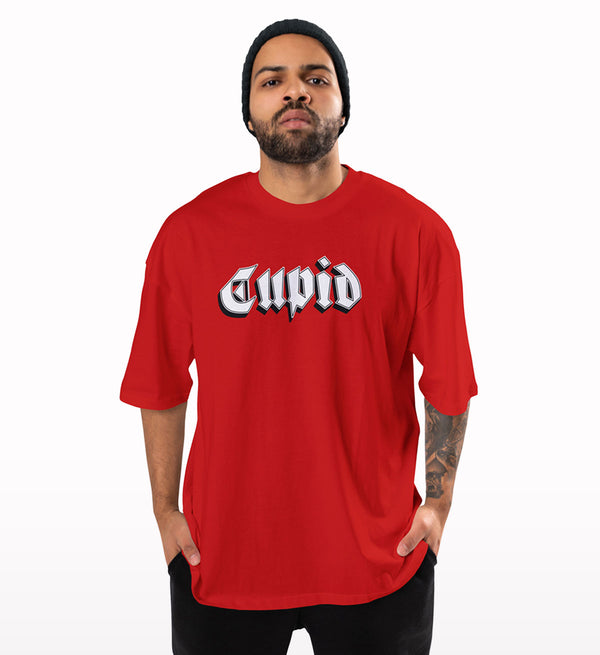 Cupid Love Red Oversized T-shirt