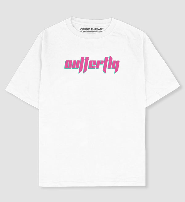 Butterfly Y2k Graphic Oversized T-shirt