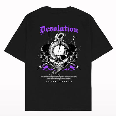 Desolation Oversized T-shirt - Crunk Thread