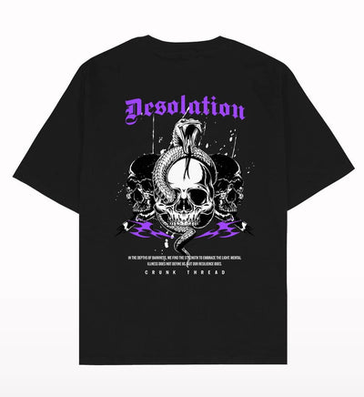 Desolation Oversized T-shirt - Crunk Thread