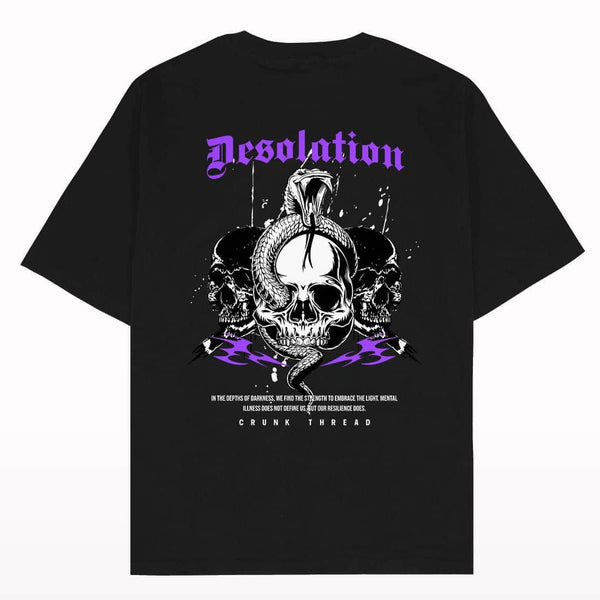 Desolation Oversized T-shirt - Crunk Thread