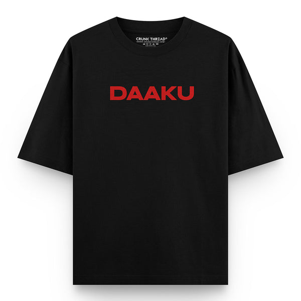 daaku-oversized-t-shirt-front - Crunk Thread