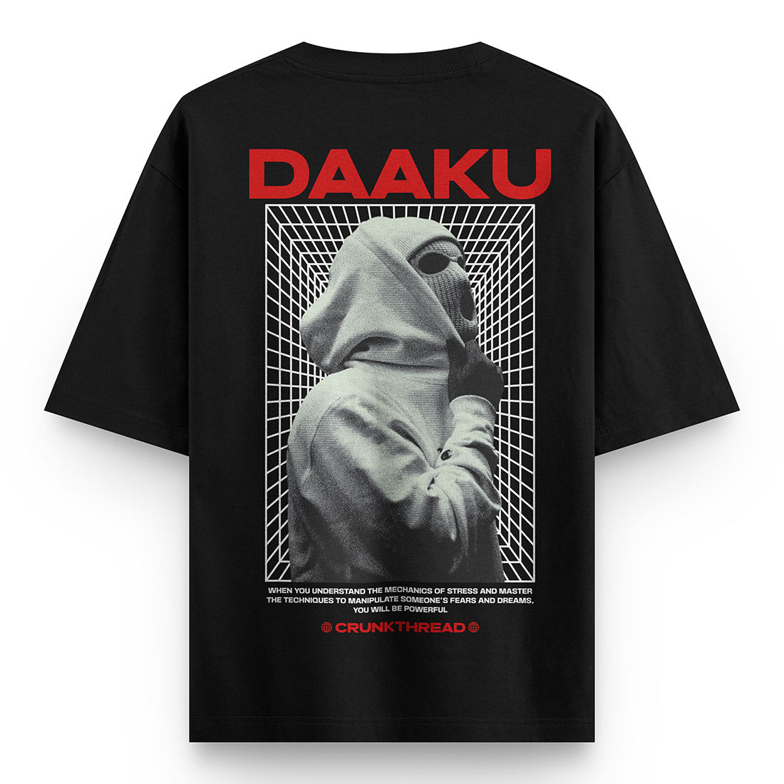 Daaku Balaclava Mask Oversized T-shirt