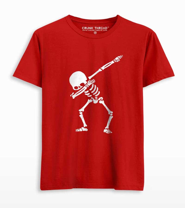 Dabbing skeleton t shirt