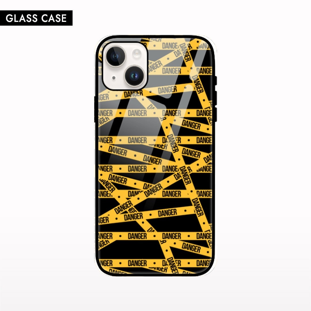 Danger iPhone Glass Cover - Crunk Thread