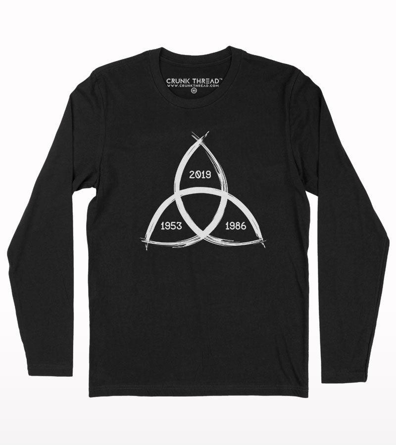 Dark Triquetra Full Sleeve T-shirt - Crunk Thread