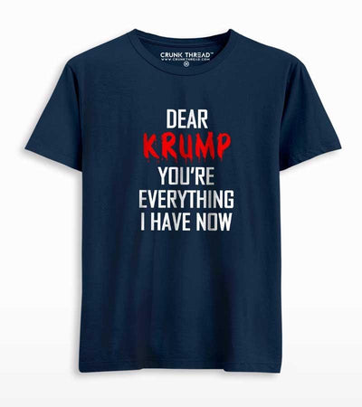 Dear Krump You're Everything I Have Now Men's Printed T-shirt - Crunk Thread