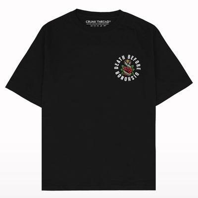 Death Before Dishonor Oversized T-shirt - Crunk Thread