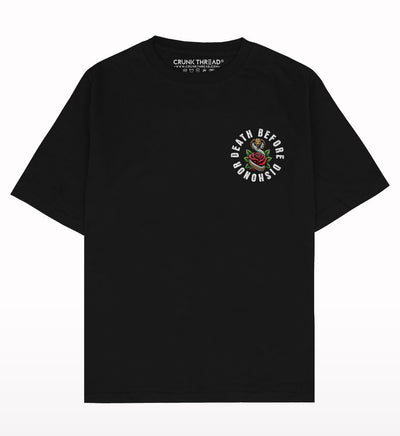 Death Before Dishonor Oversized T-shirt - Crunk Thread