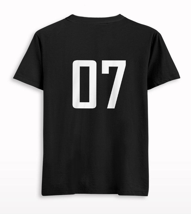 Dhoni Forever Front-Back Half Sleeve T-shirt - Crunk Thread