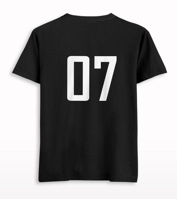 Dhoni Forever Front-Back Half Sleeve T-shirt