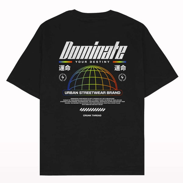 Dominate Oversized T-shirt - Crunk Thread
