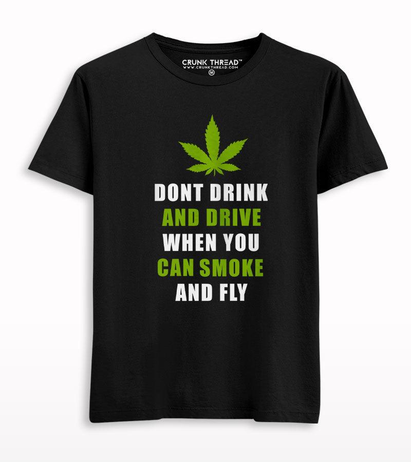 Don't Drink & Drive Men's Printed T-shirt - Crunk Thread