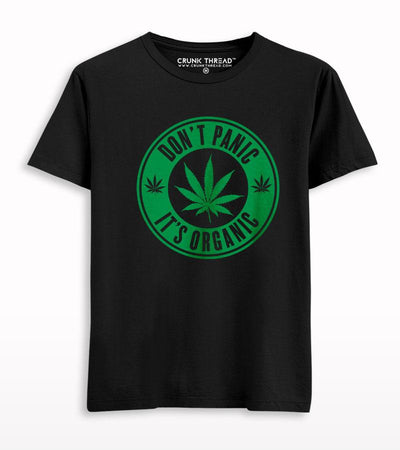 Dont Panic Its Organic T-shirt - Crunk Thread