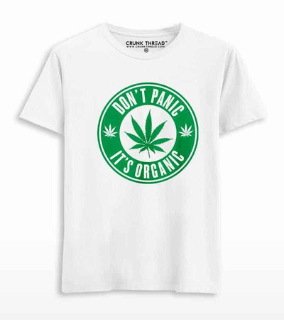 Dont Panic Its Organic T-shirt - Crunk Thread