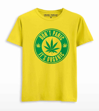Dont Panic Its Organic T-shirt - Crunk Thread