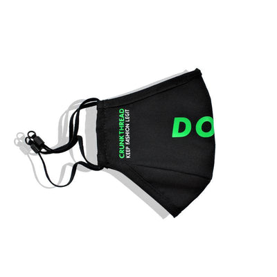 Dope Face Mask With Nose Clip & Adjustable Ear Loop - Crunk Thread