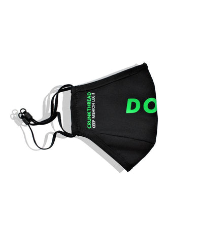 Dope Face Mask With Nose Clip & Adjustable Ear Loop - Crunk Thread