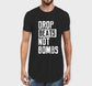 Drop Beats Not Bombs Men's Longline T-shirt