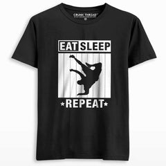 eat sleep bboy repeat tshirt