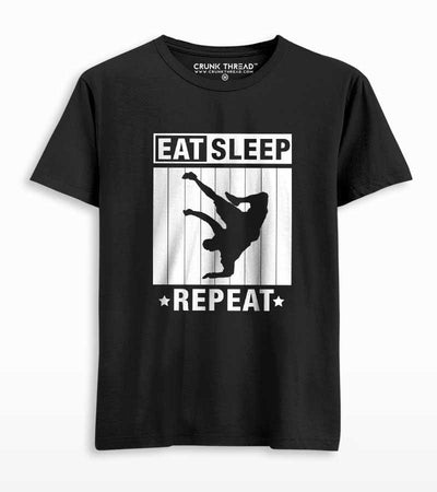 Eat sleep bboy repeat T-shirt - On Sale - Crunk Thread