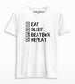 Eat Sleep Beatbox Repeat Printed T-shirt