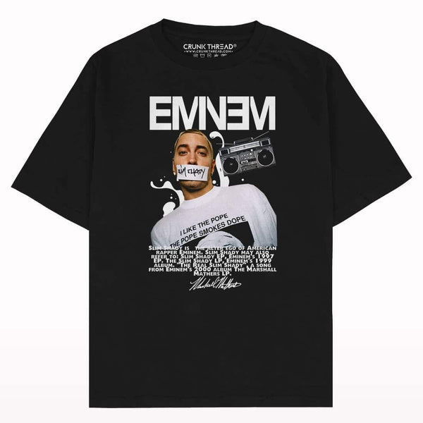Eminem Slim Shady Oversized T-shirt - Crunk Thread
