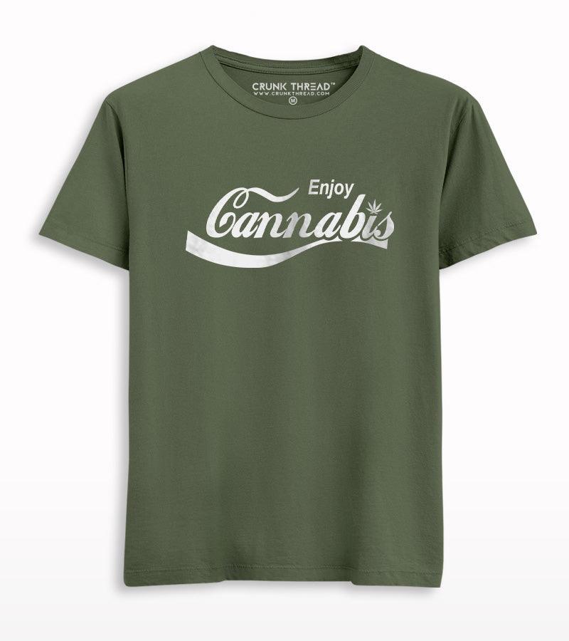 Enjoy Cannabis T-shirt - Crunk Thread