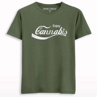 Enjoy Cannabis T-shirt - Crunk Thread