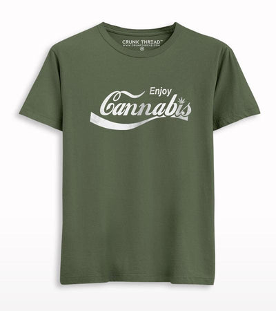 Enjoy Cannabis T-shirt - Crunk Thread