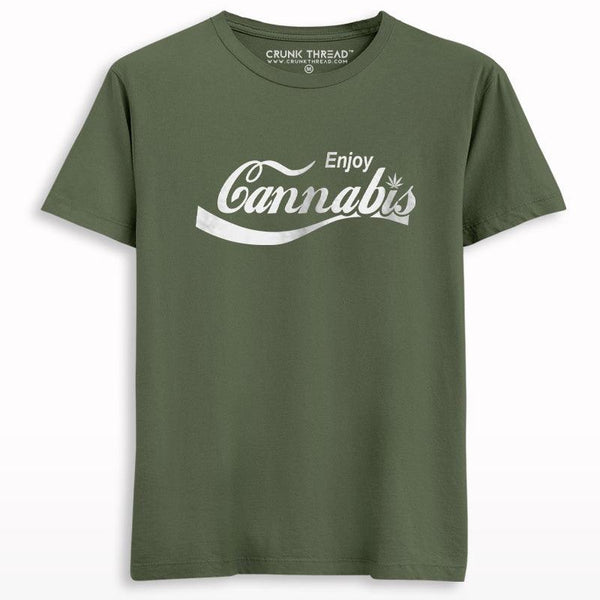 Enjoy Cannabis T-shirt - Crunk Thread