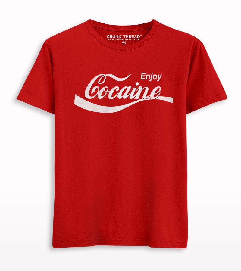 Enjoy Cocaine T-shirt - Crunk Thread