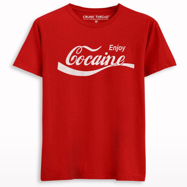 Enjoy Cocaine T-shirt - Crunk Thread