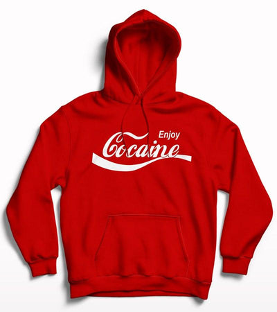 Enjoy Cocaine Hoodie - Crunk Thread