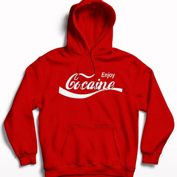 Enjoy Cocaine Hoodie - Crunk Thread