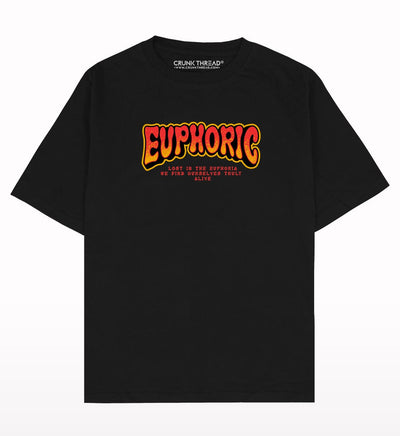 Euphoric Oversized T-shirt - Crunk Thread