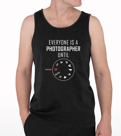 Everyone Is a Photographer Until Manual Mode Tank Top - Crunk Thread