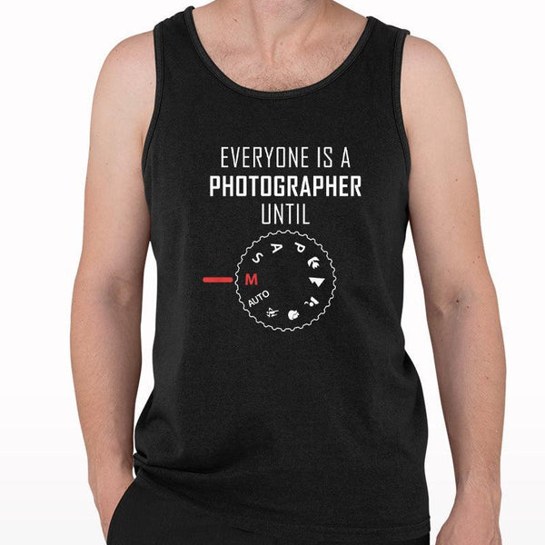 Everyone Is a Photographer Until Manual Mode Tank Top - Crunk Thread