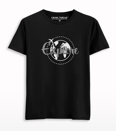 Explore Printed T-shirt - Crunk Thread