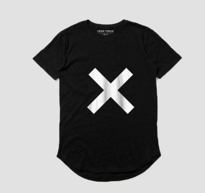 Free Style Mode On Longline T-shirt - On Sale - Crunk Thread