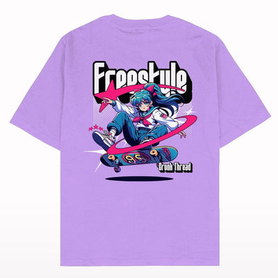 Freestyle Y2k Oversized T-shirt - Crunk Thread