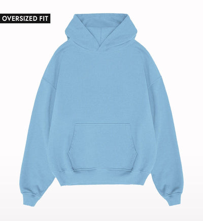 Plain Oversized Hoodie - Crunk Thread