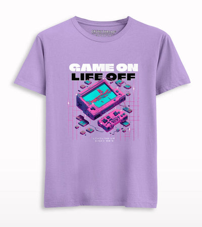 Game On Life Off T-shirt - Crunk Thread