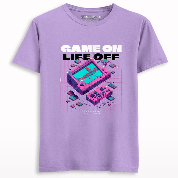 Game On Life Off T-shirt - Crunk Thread