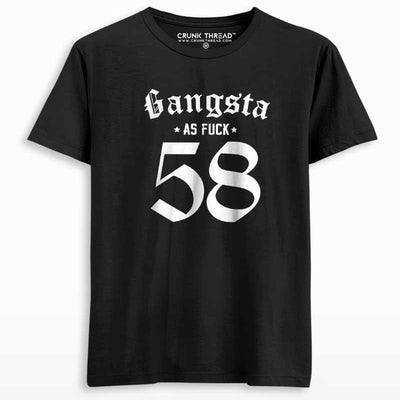 Gangsta Af Men's Printed T-shirt - Crunk Thread